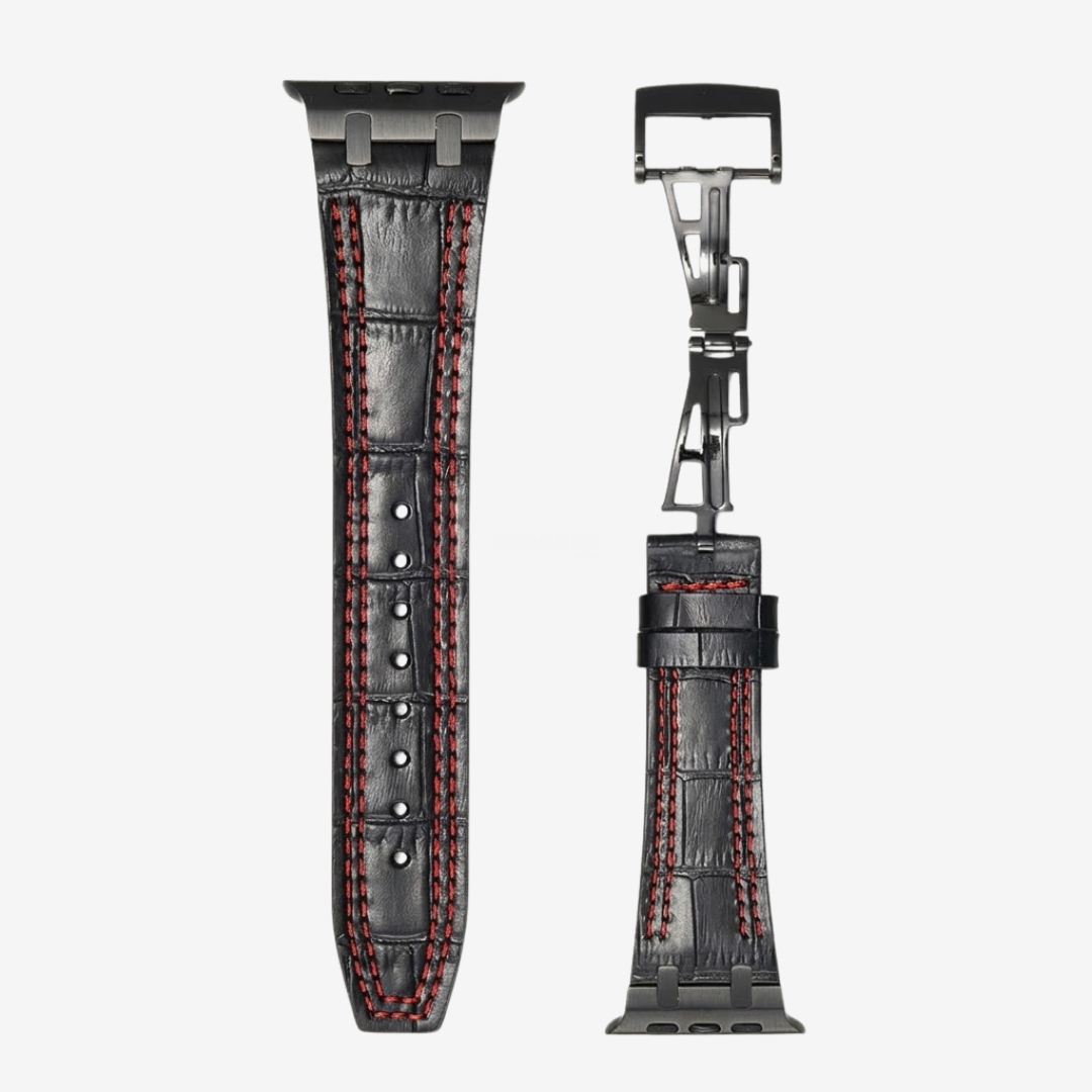 Bamboo Leather Deployment Strap | AP-Inspired - Watch Band