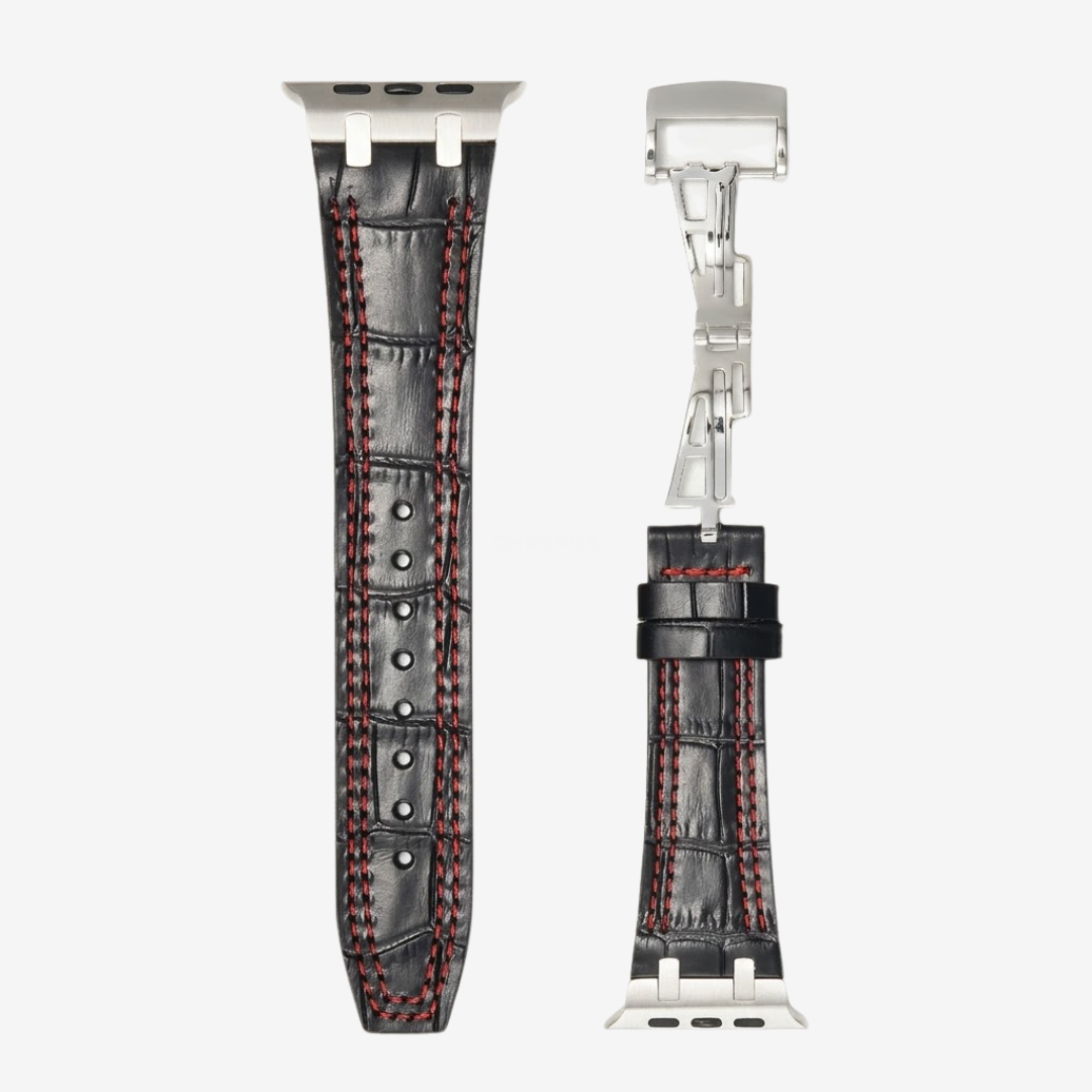 Bamboo Leather Deployment Strap | AP-Inspired - Watch Band
