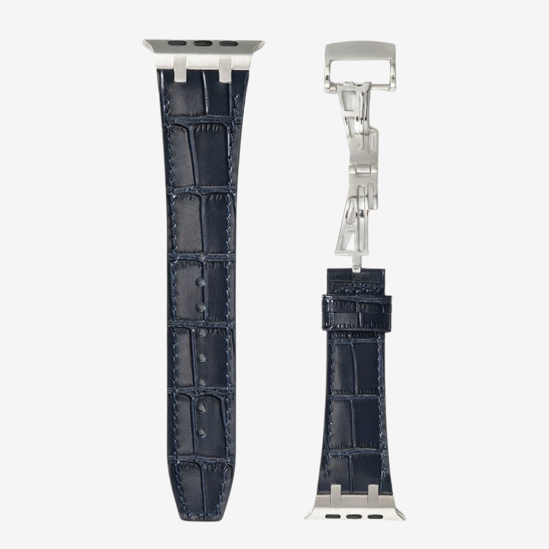 Bamboo Leather Deployment Strap | AP-Inspired - Watch Band