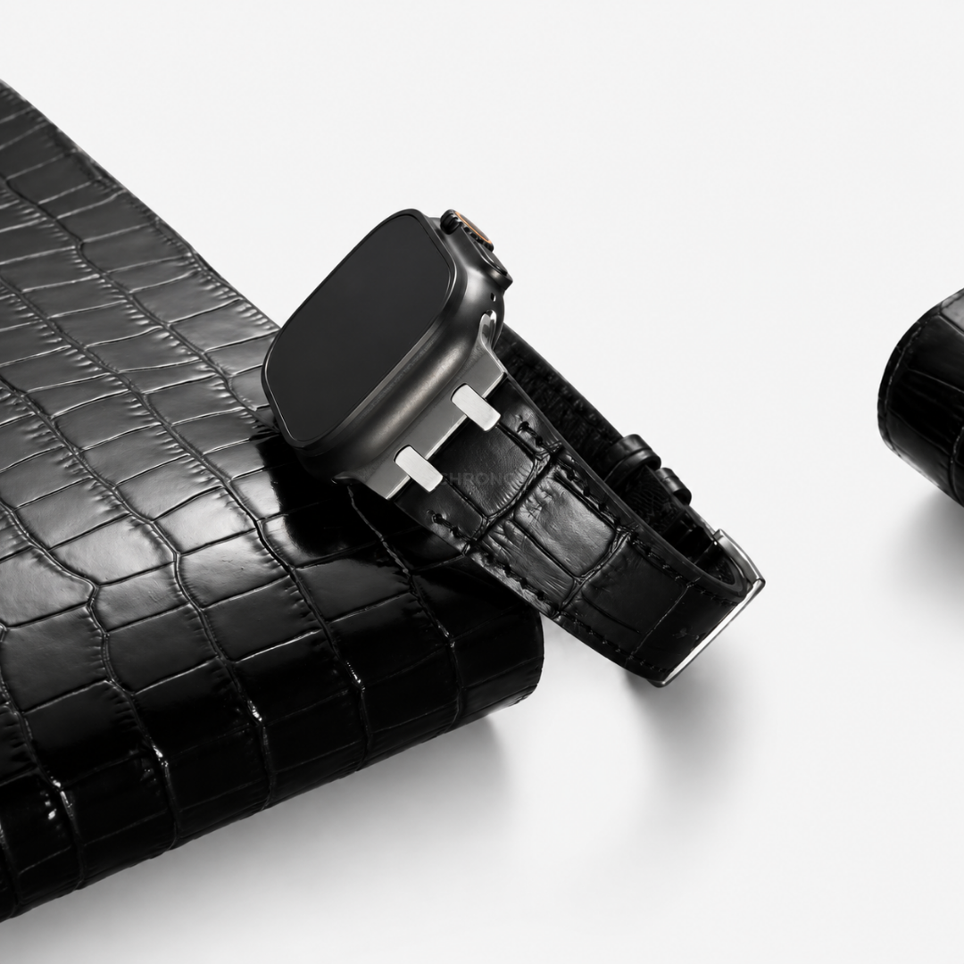 Bamboo Leather Deployment Strap | AP-Inspired - Watch Band