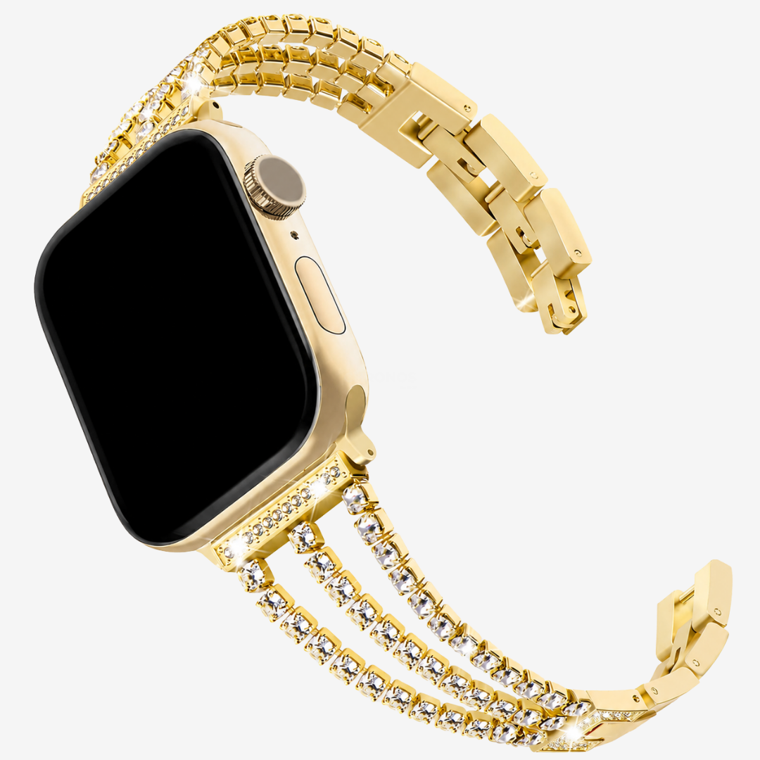 Bling Diamond Link Bracelet - Watch Band