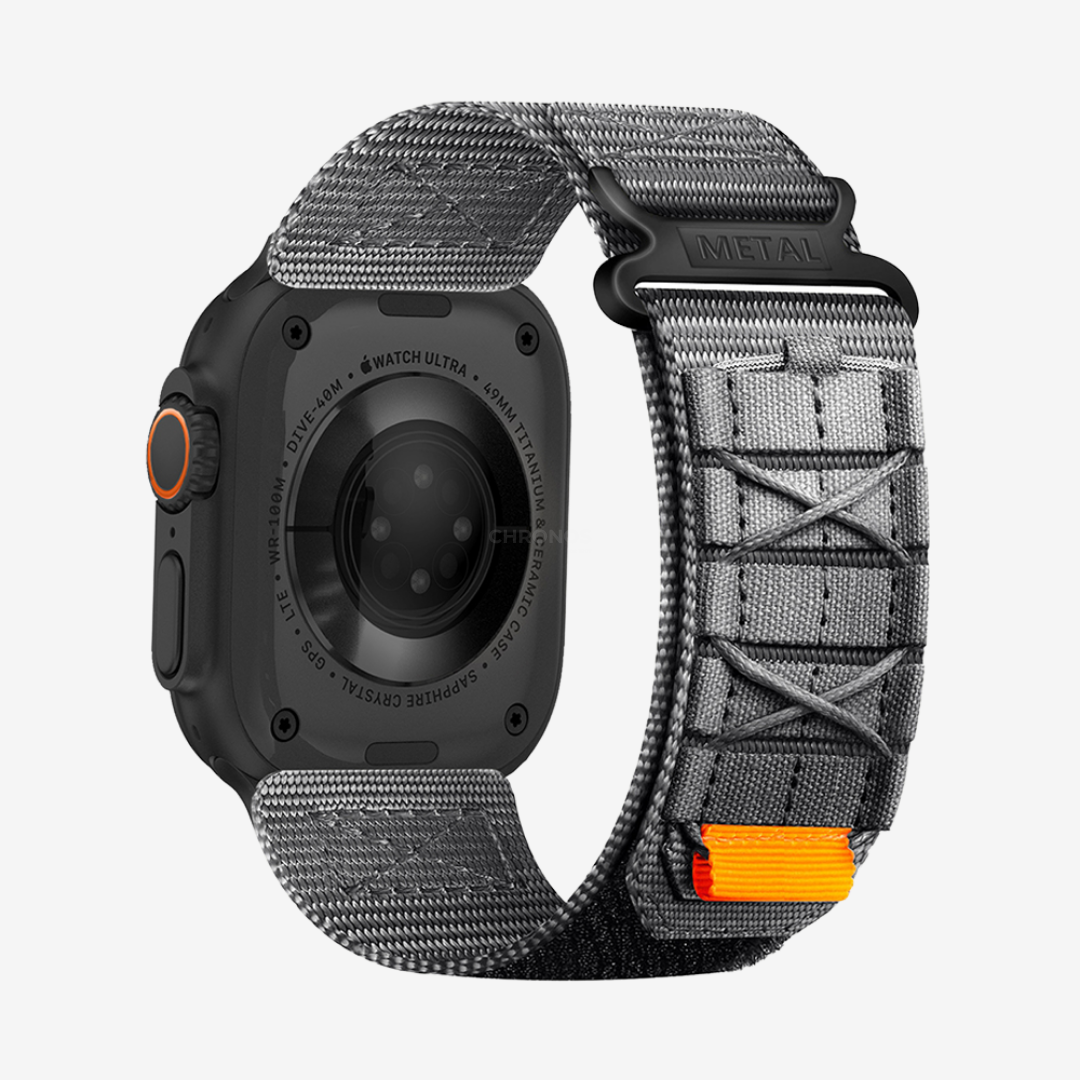 Bracelet En Nylon Tressé - Grey / 38/40/41/42mm - Watch Band