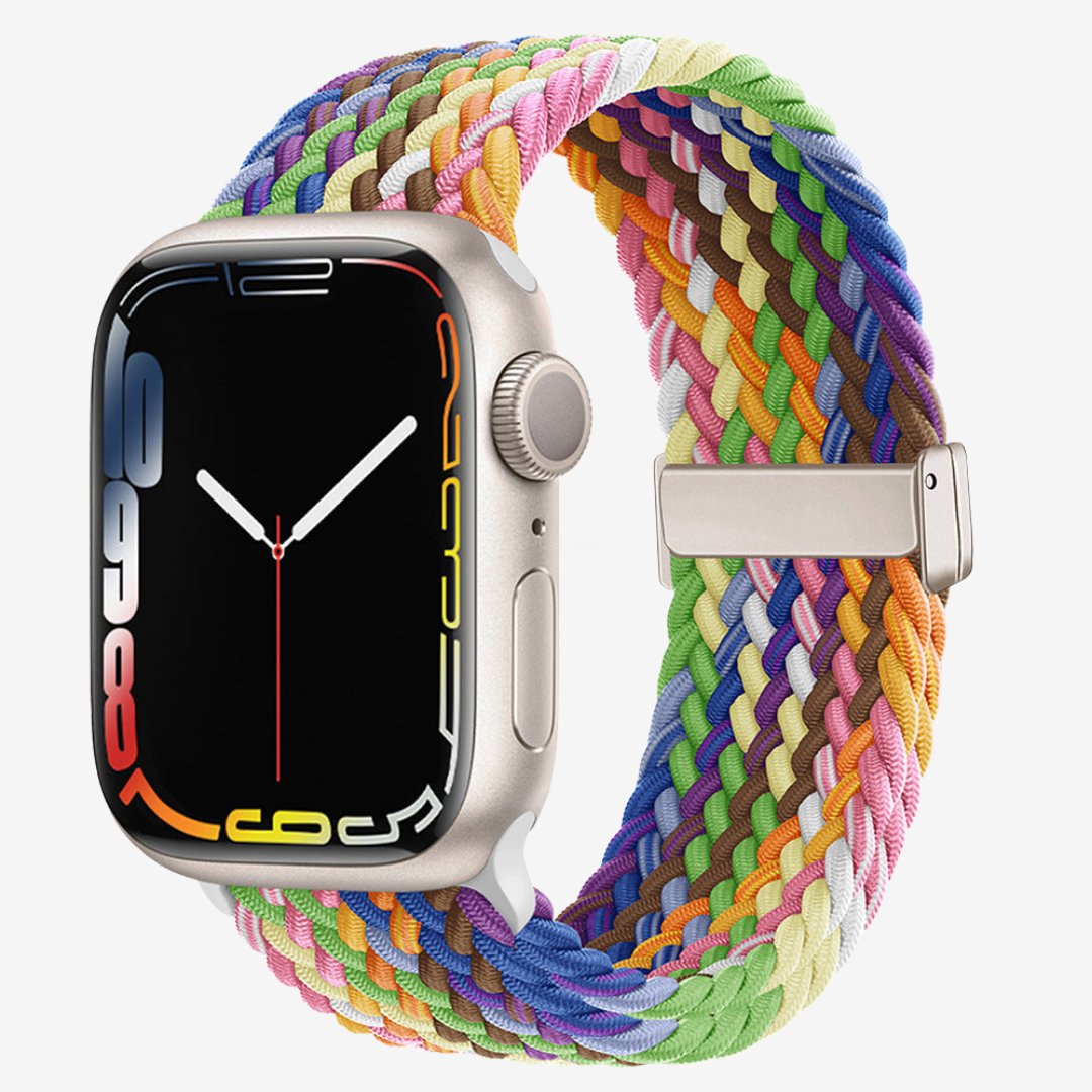 Braided Nylon Loop with Magnetic Clasp - Watch Band