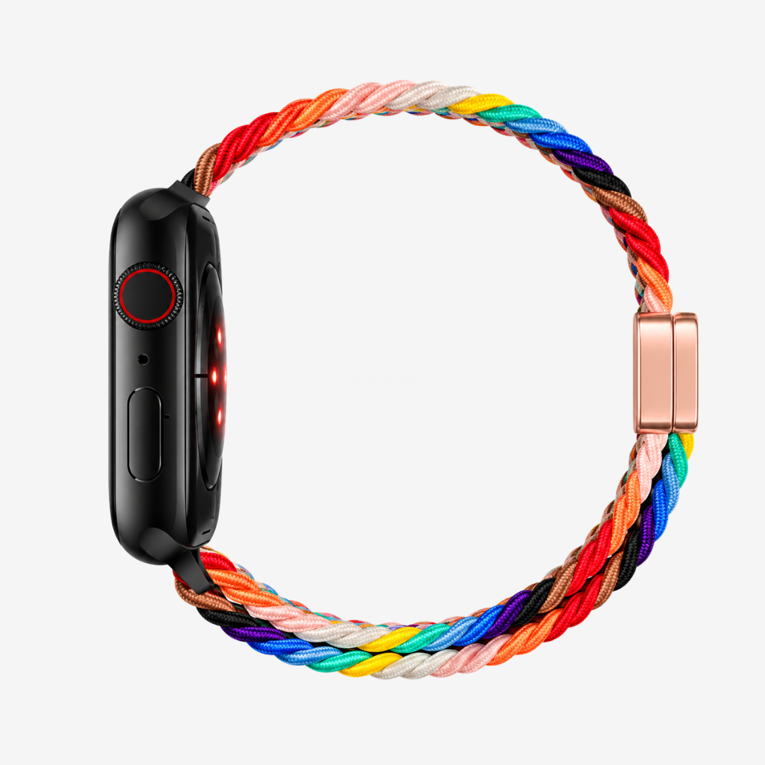Braided Nylon Loop with Magnetic Clasp - Watch Band