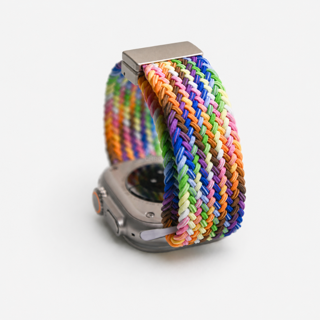 Braided Nylon Loop with Magnetic Clasp - Watch Band