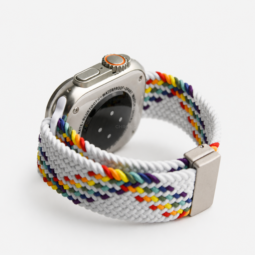 Braided Nylon Loop with Magnetic Clasp - Watch Band