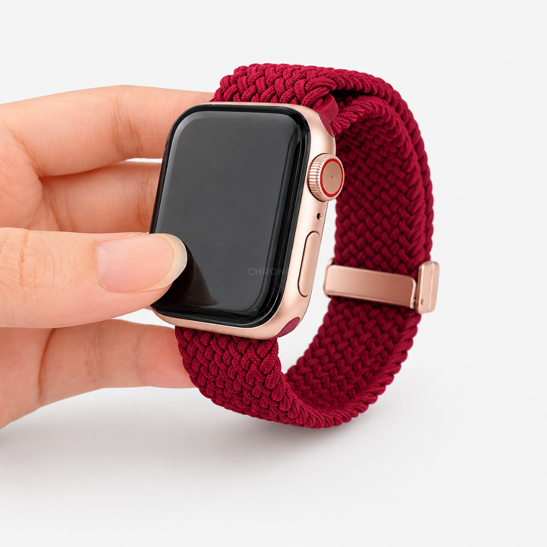 Braided Nylon Loop with Magnetic Clasp - Watch Band