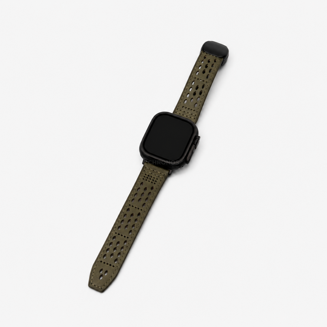 Breathable Leather Band for Apple Watch - Watch Band