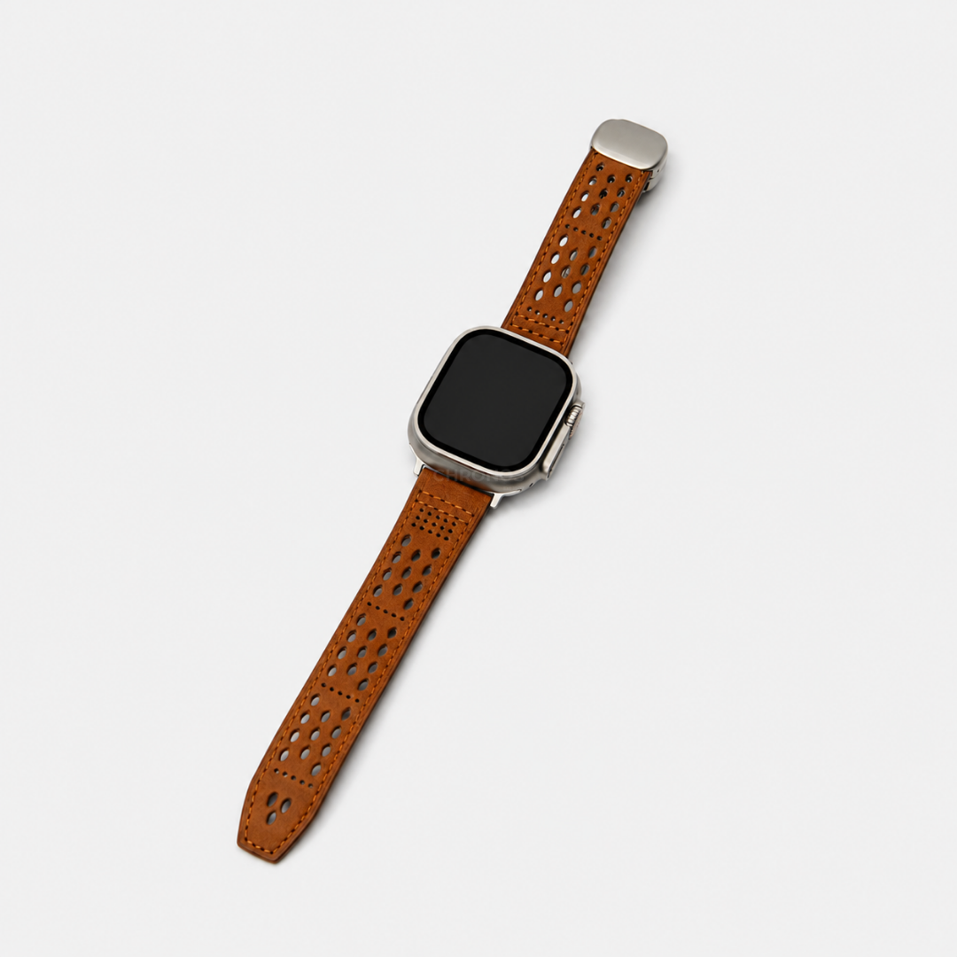 Breathable Leather Band for Apple Watch - Watch Band