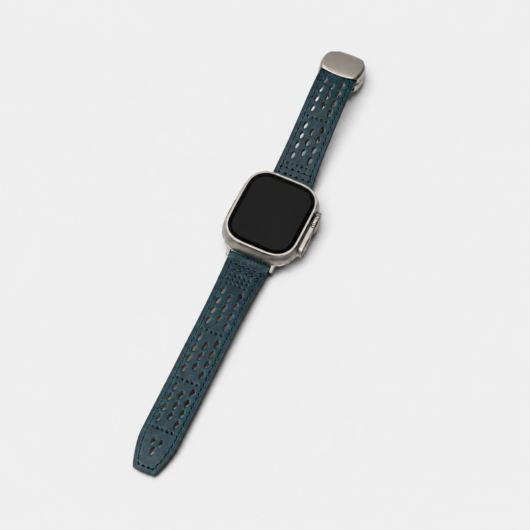 Breathable Leather Band for Apple Watch - Watch Band