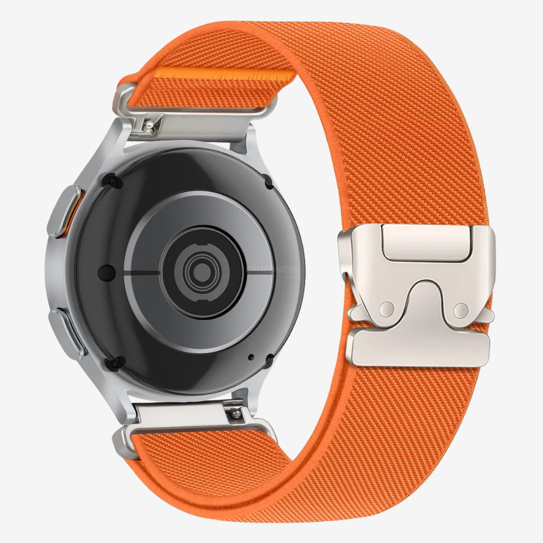 Coros Watch Band - Parachute Nylon - Orange - Watch Band