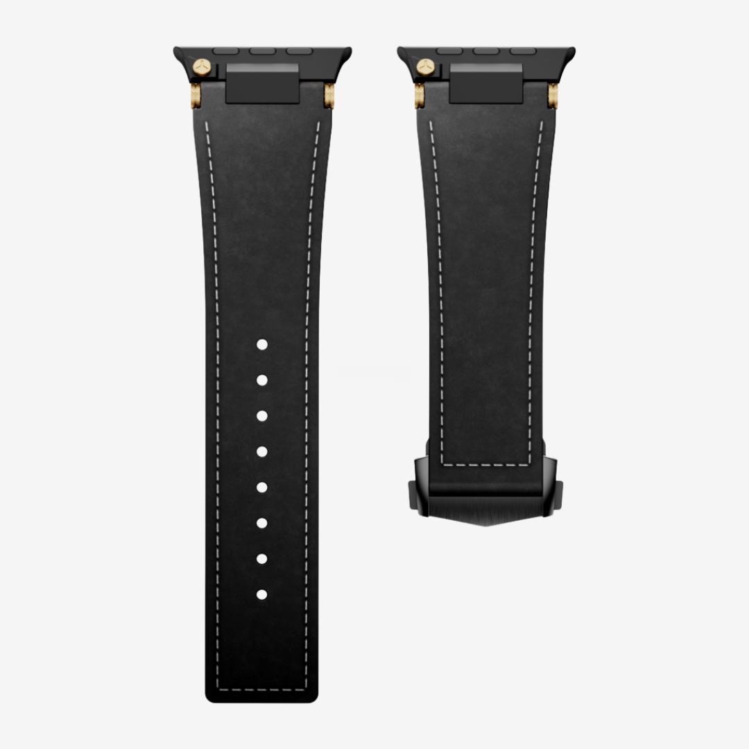 Deployment Buckle Leather Band - Watch Band