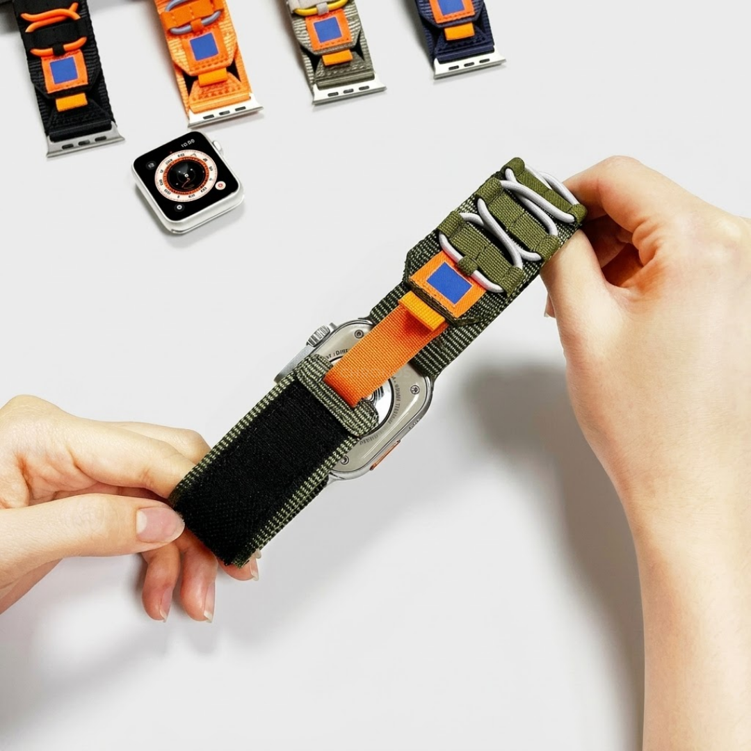 Designer Nylon Woven Band For Apple Watch - Watch Band