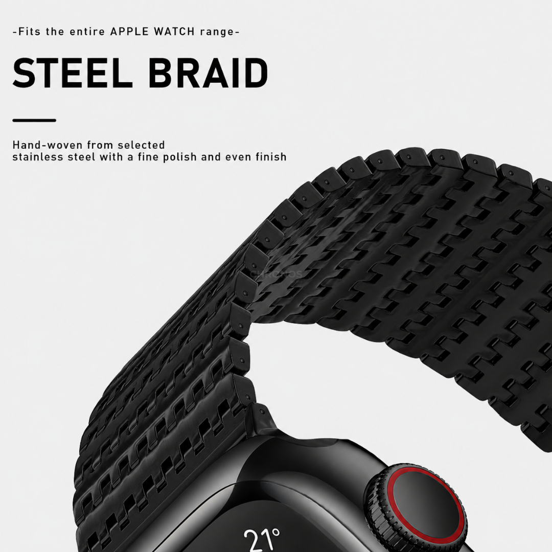 Domino Stainless Steel Magnet Band For Apple Watch - Watch Band