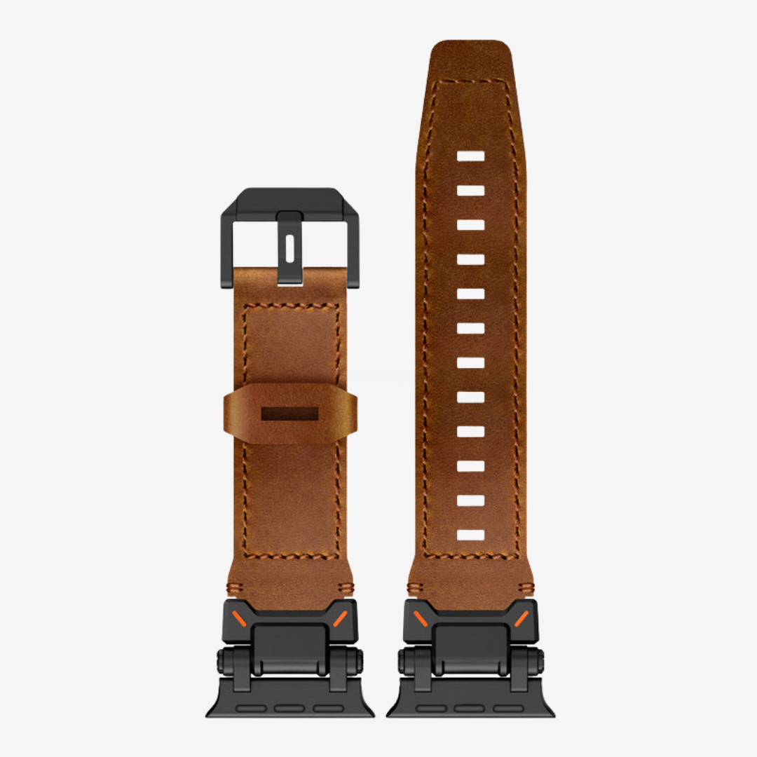 Explorer Crazy Horse Leather Band For Apple Watch - Watch Band