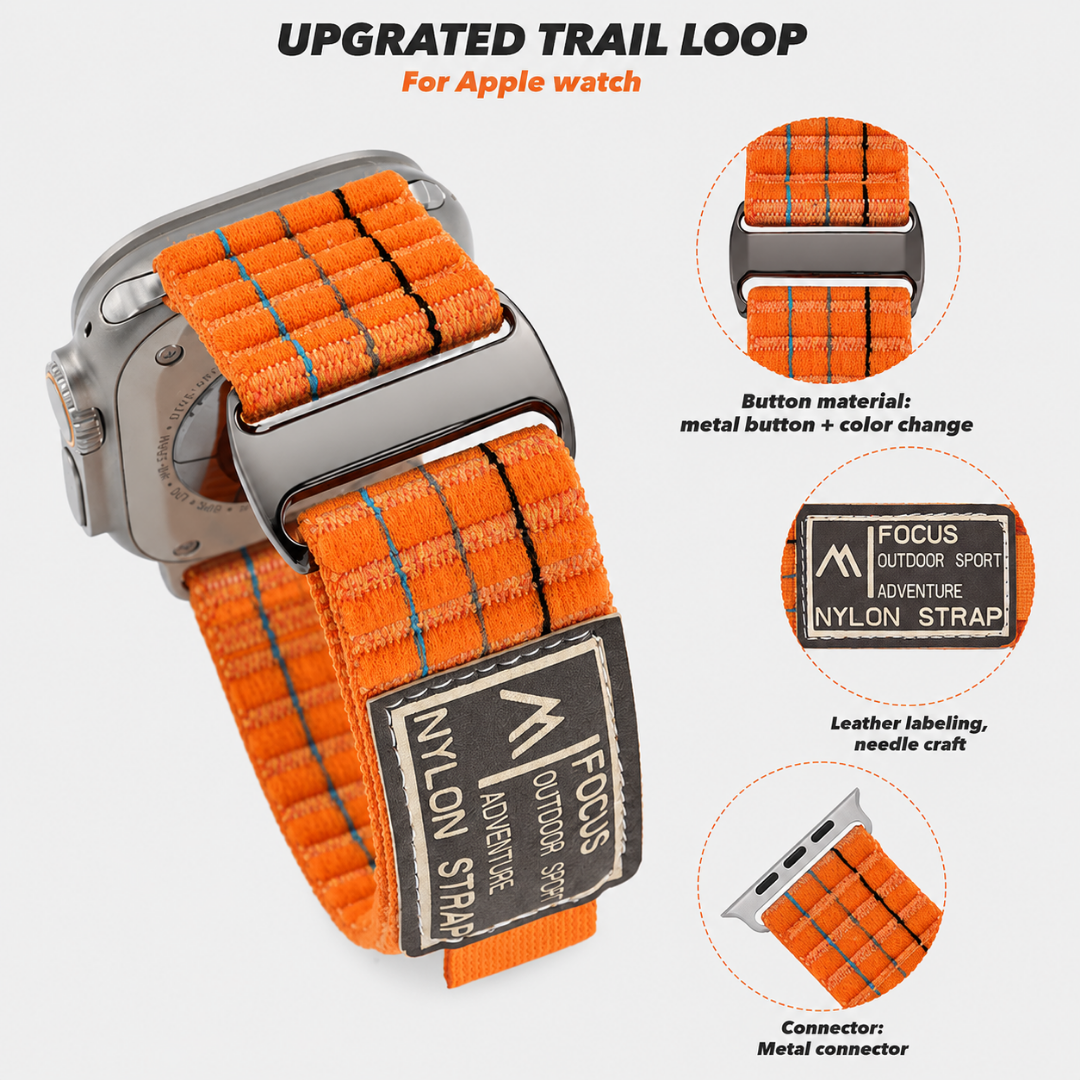 FOCUS Trail Loop Nylon Band For Apple Watch - Watch Band