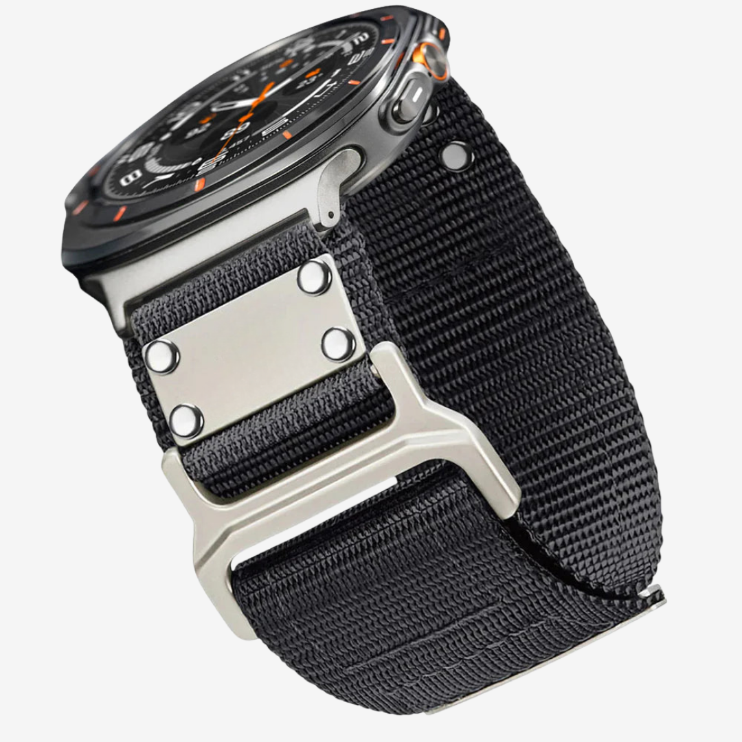 FREEDOM Nylon Band For Samsung Galaxy Watch - Grey / Galaxy Watch Ultra 47mm - Watch Band