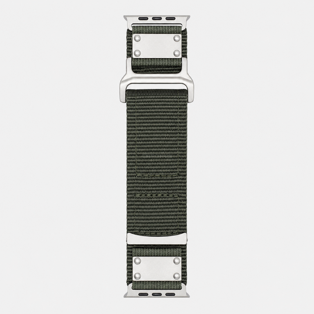 FREEDOM Ultra Wide Nylon Band - Green / 49mm - Watch Band