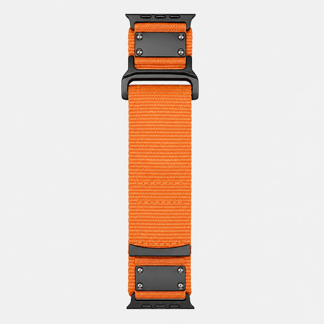 FREEDOM Ultra Wide Nylon Band - Orange / 49mm - Watch Band