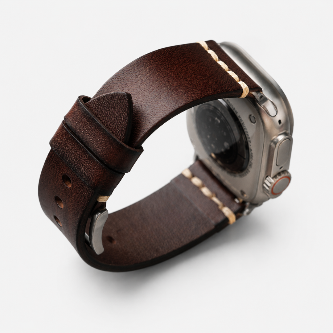 Full-Grain Leather Band for Apple Watch - Watch Band