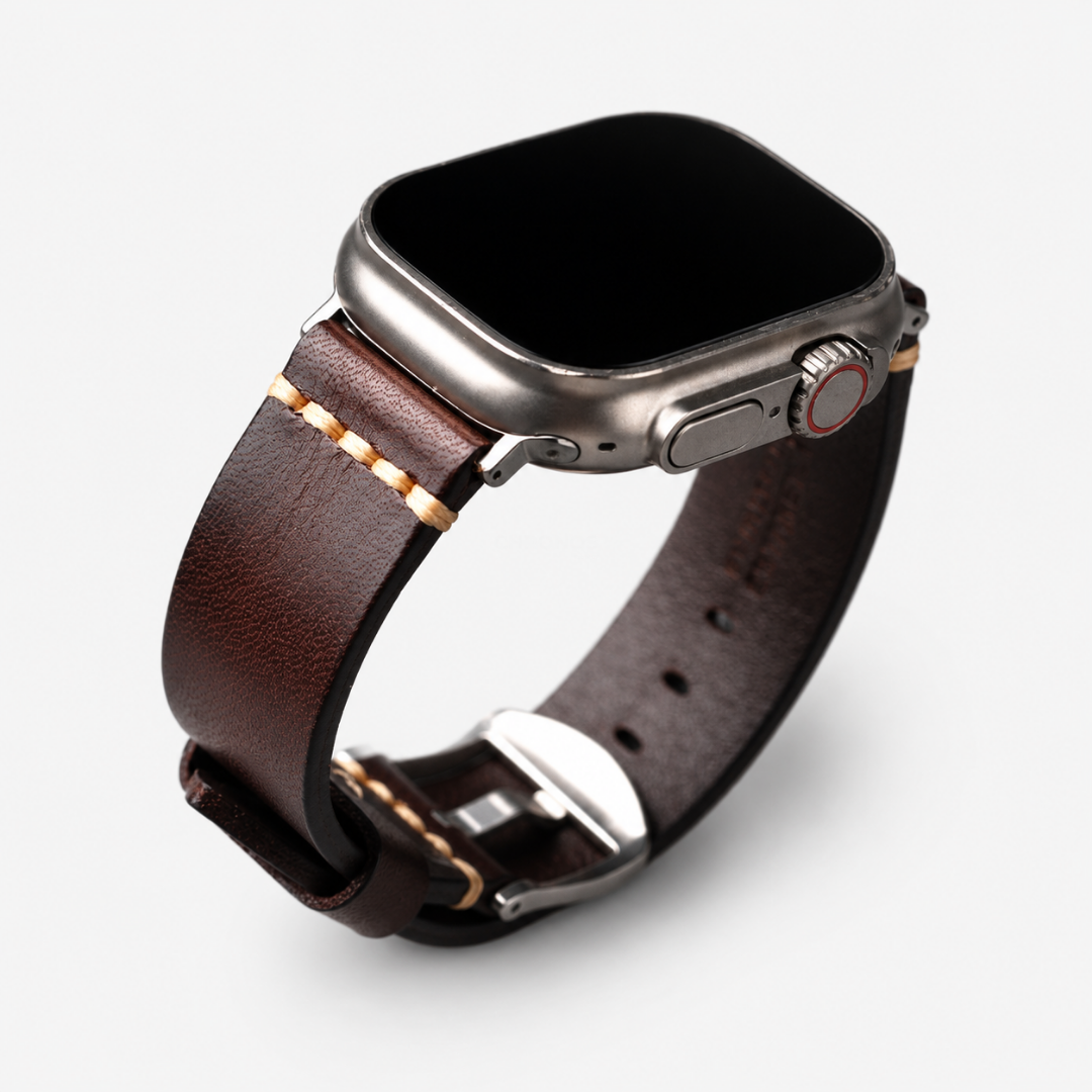 Full-Grain Leather Band for Apple Watch - Watch Band
