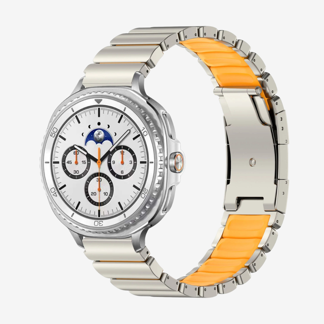 GEMINI Titanium Band For Samsung Galaxy Watch - Titanium Orange / Galaxy Watch 8 Classic 46mm - Watch Band