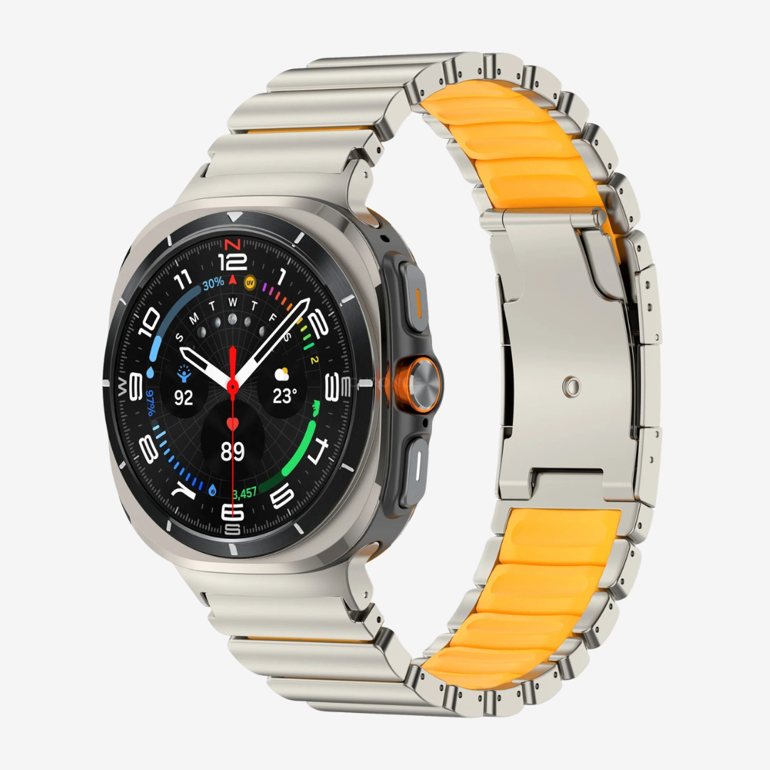GEMINI Titanium Band For Samsung Galaxy Watch - Titanium Orange / Galaxy Watch Ultra 47mm - Watch Band