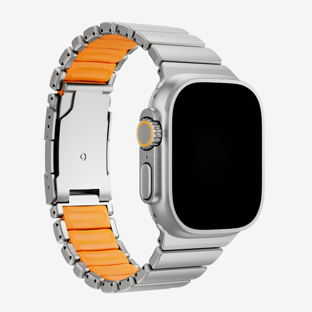 GEMINI Titanium Band - Titanium Orange / 46mm/45mm/44mm - Watch Band
