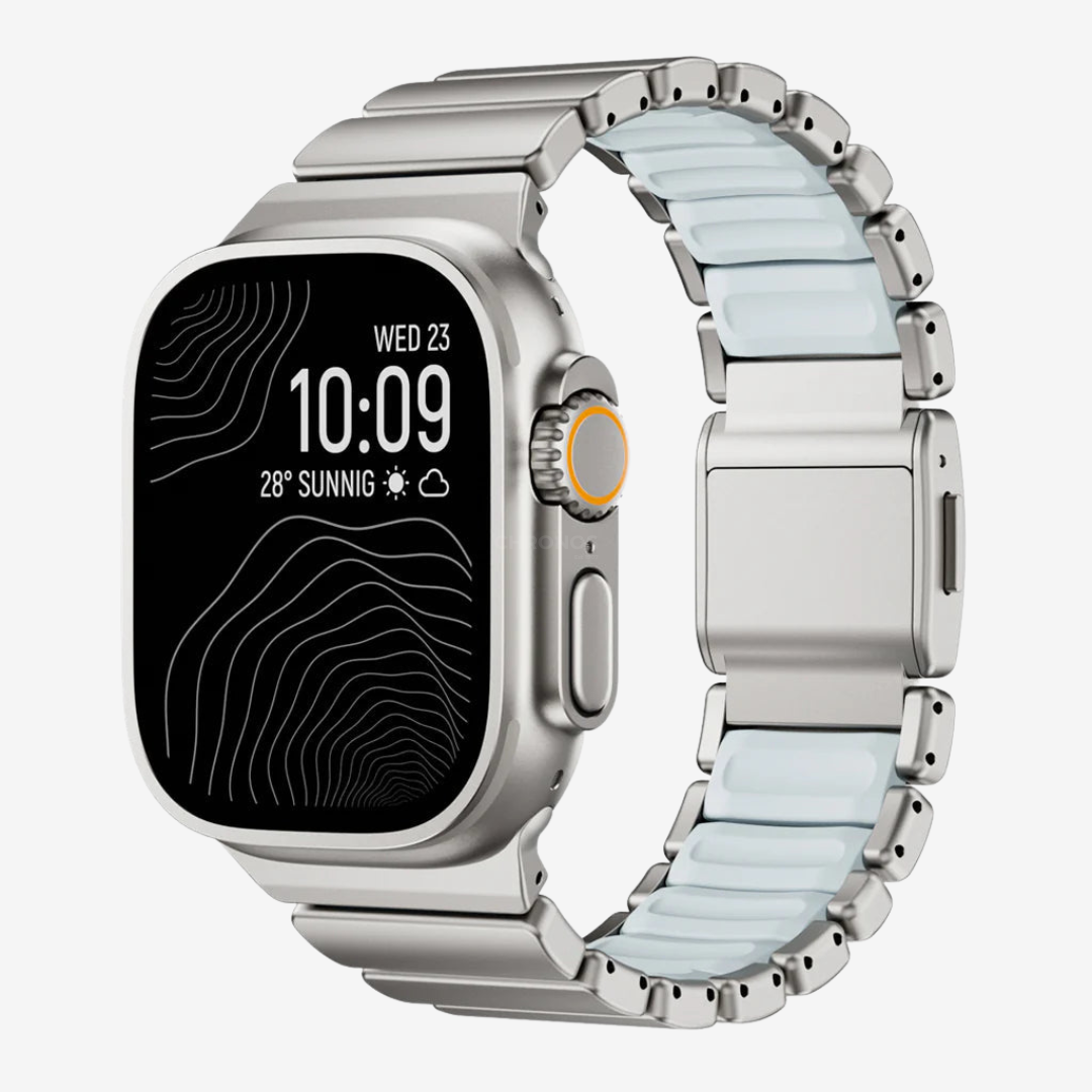 GEMINI Titanium Band Pro - Titanium Ice Blue / 46mm/45mm/44mm - Watch Band