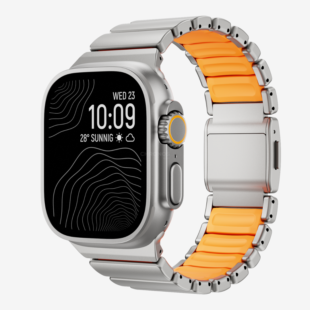GEMINI Titanium Band Pro - Titanium Orange / 46mm/45mm/44mm - Watch Band