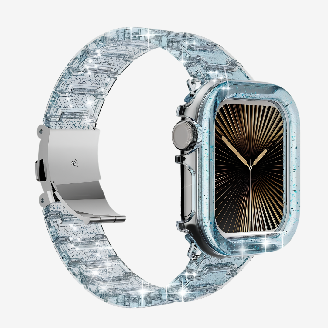 Glacier Case & Strap Set - Blue / 41mm - Watch Case