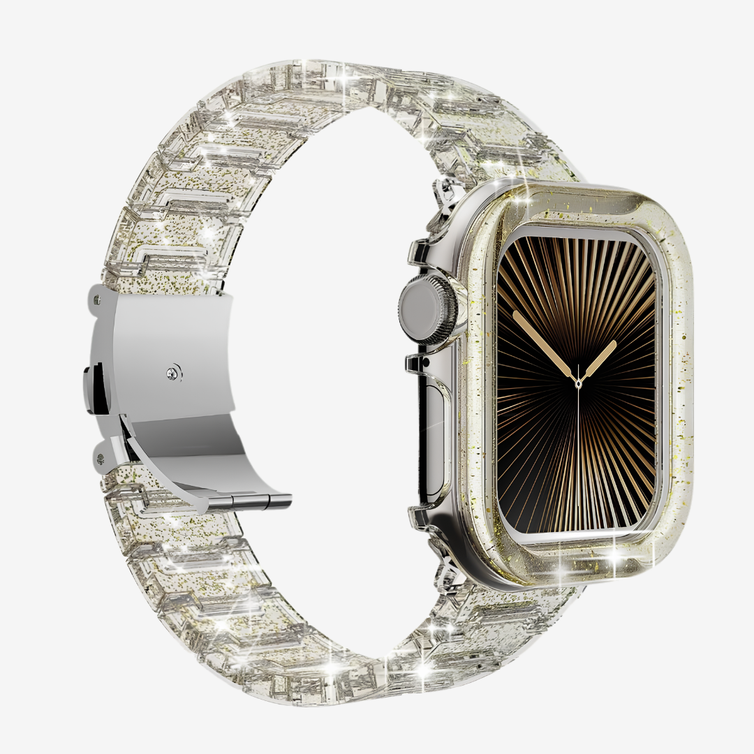 Glacier Case & Strap Set - Gold / 41mm - Watch Case