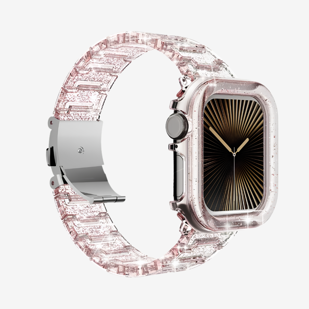 Glacier Case & Strap Set - Pink / 41mm - Watch Case