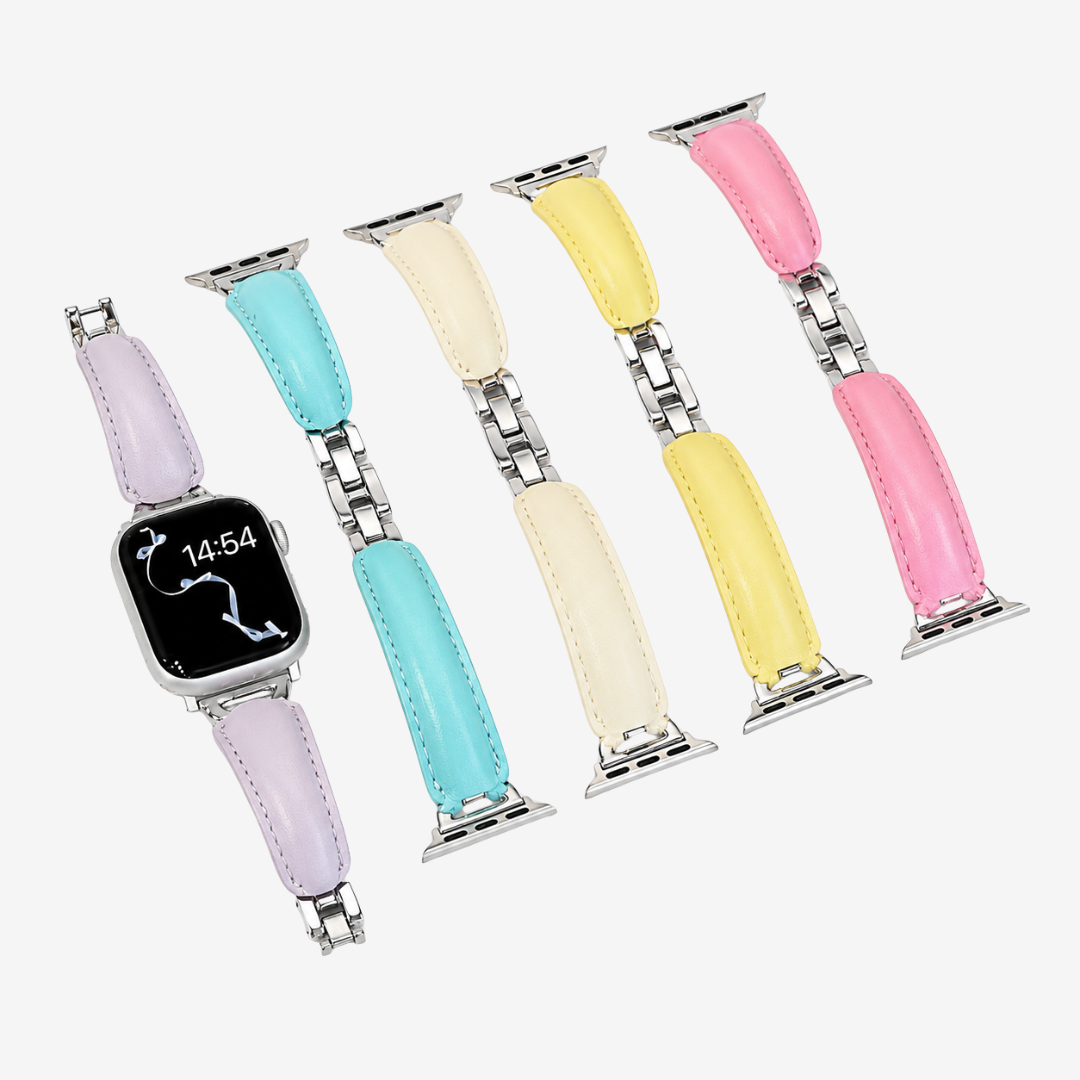Glamour Leather Bracelet - Watch Band