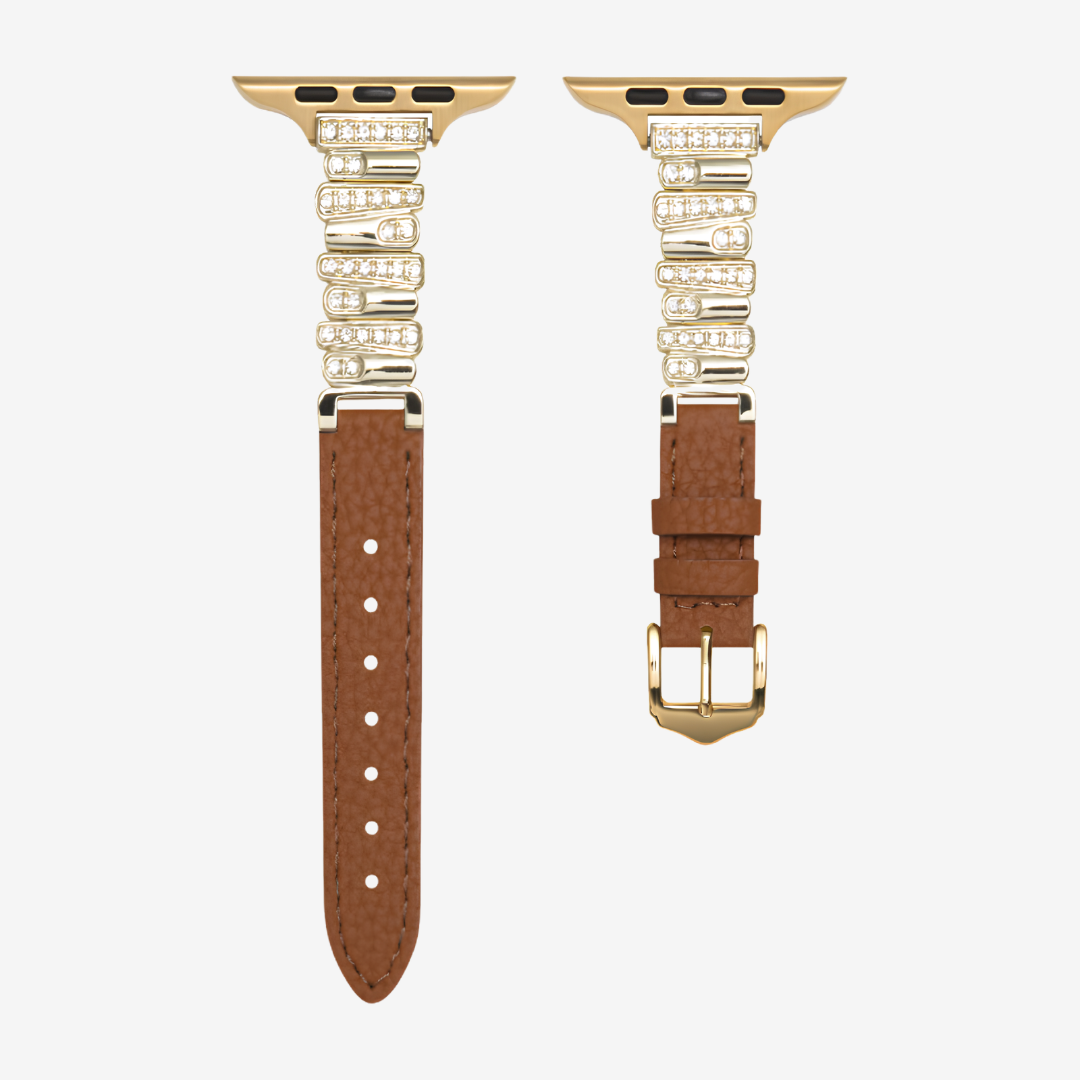 Hathor Leather Strap - Brown / 49mm/46mm/45mm/44mm - Watch Band