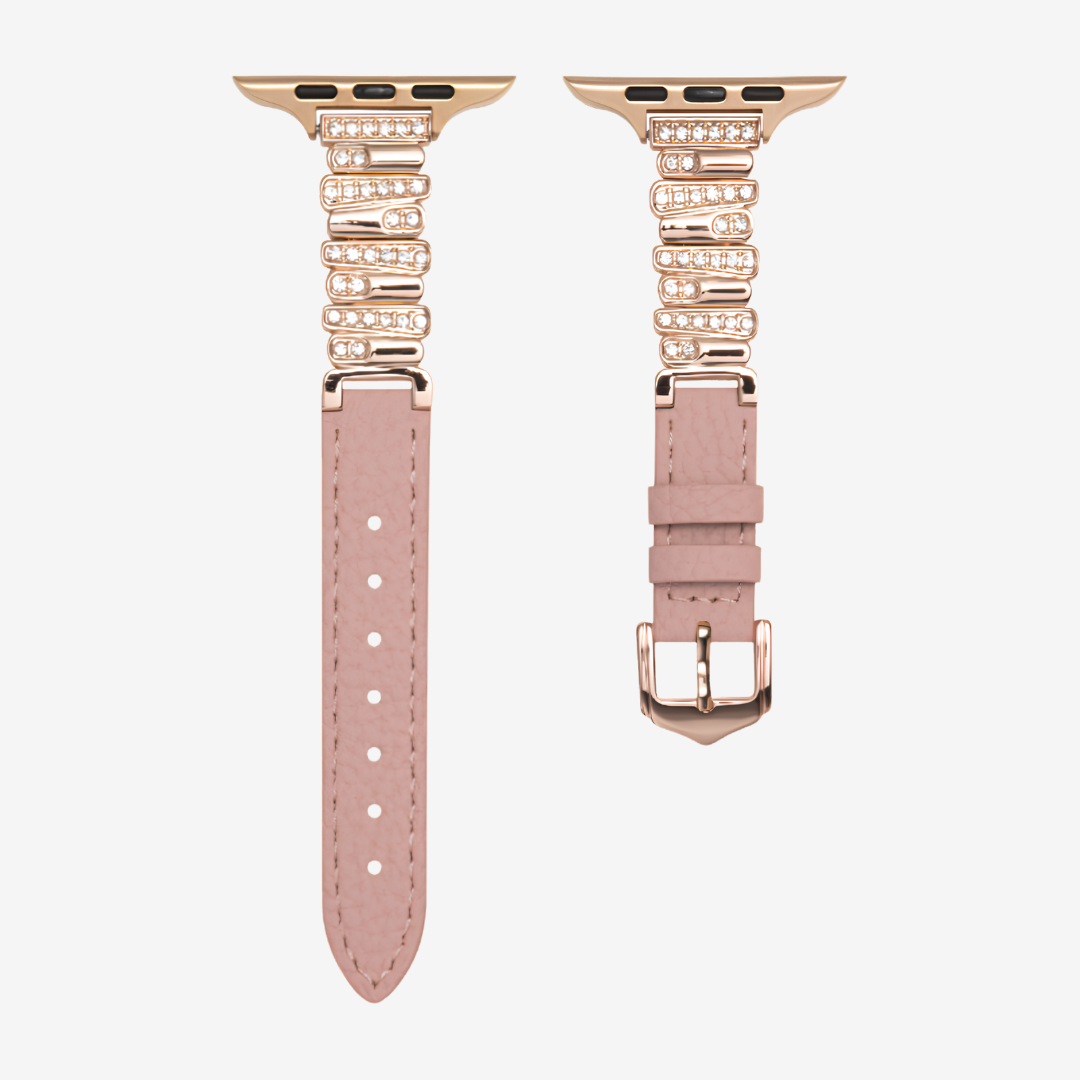 Hathor Leather Strap - Pink / 49mm/46mm/45mm/44mm - Watch Band