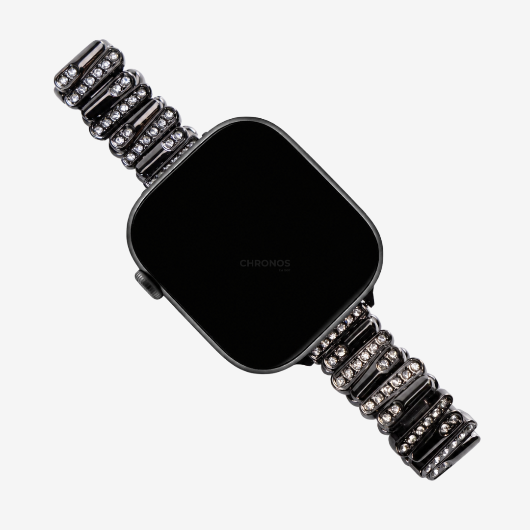 Hathor Stainless Steel Strap - Black / 49mm/46mm/45mm/44mm - Watch Band
