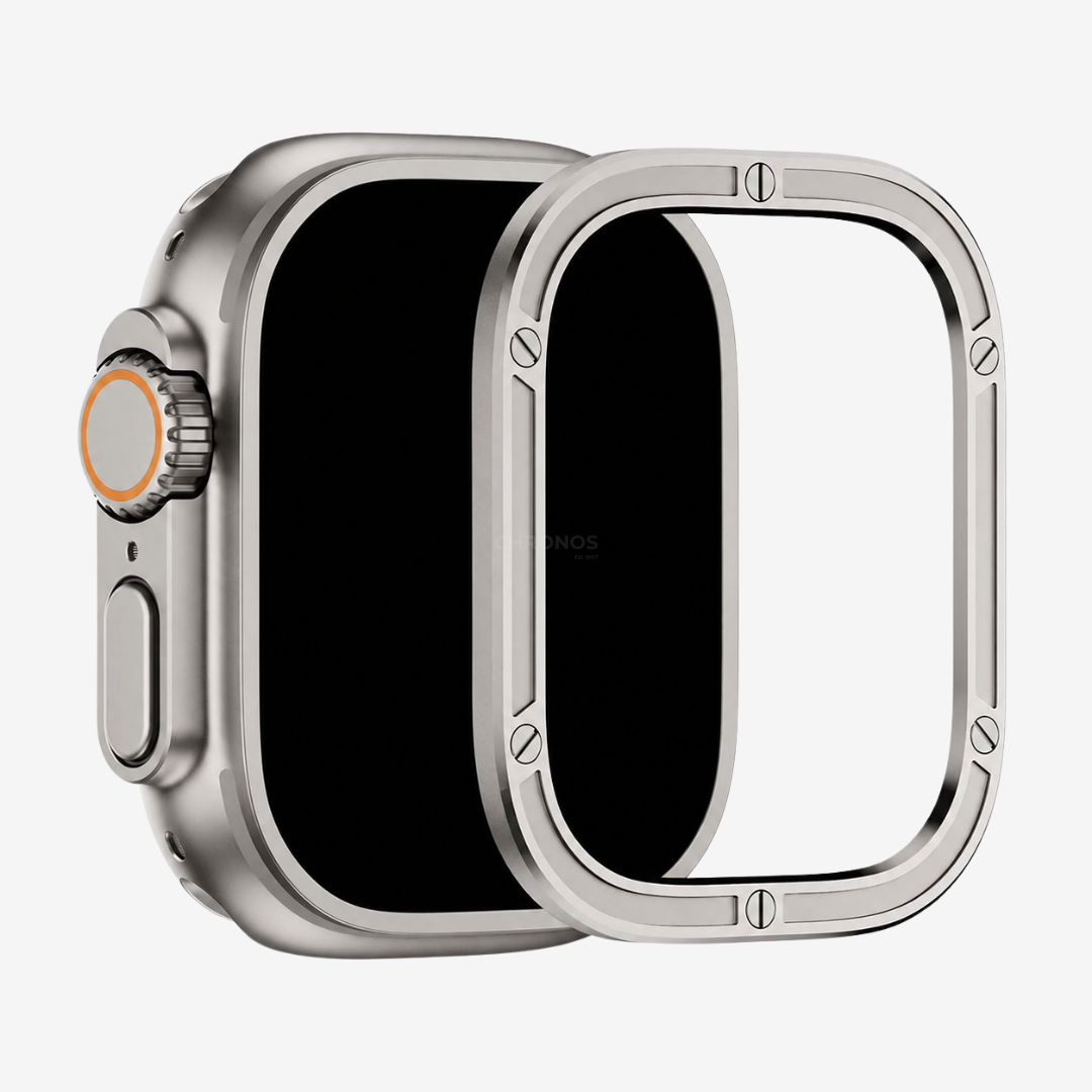 Immortal Steel Nail Protection Circle For Apple Watch Ultra - Titanium / 49mm - Watch Band