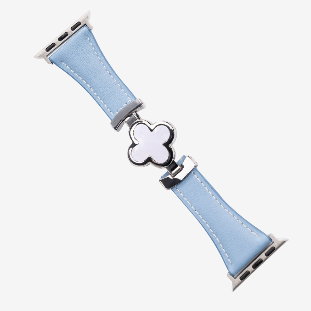 Lucky Leather Strap - Blue / 49mm/46mm/45mm/44mm - Watch Band