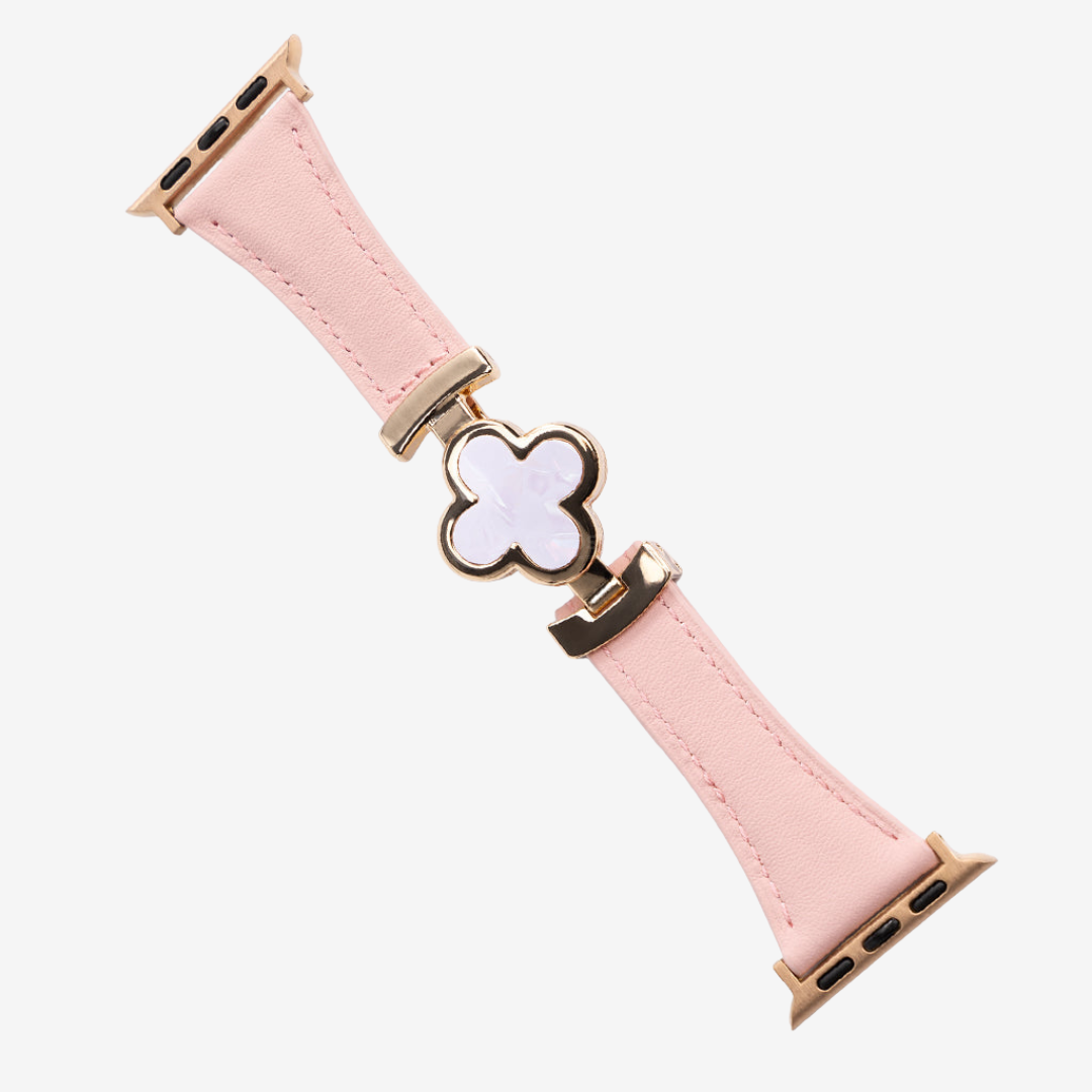 Lucky Leather Strap - Pink / 49mm/46mm/45mm/44mm - Watch Band