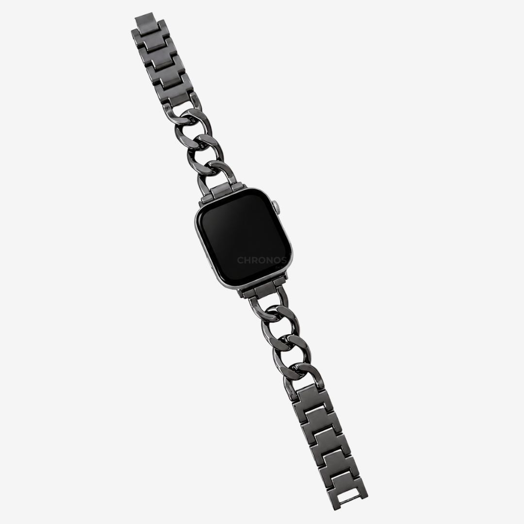 Luxury Bracelet for Apple Watch - Black / 44mm/45mm/46mm/49mm - Watch Band
