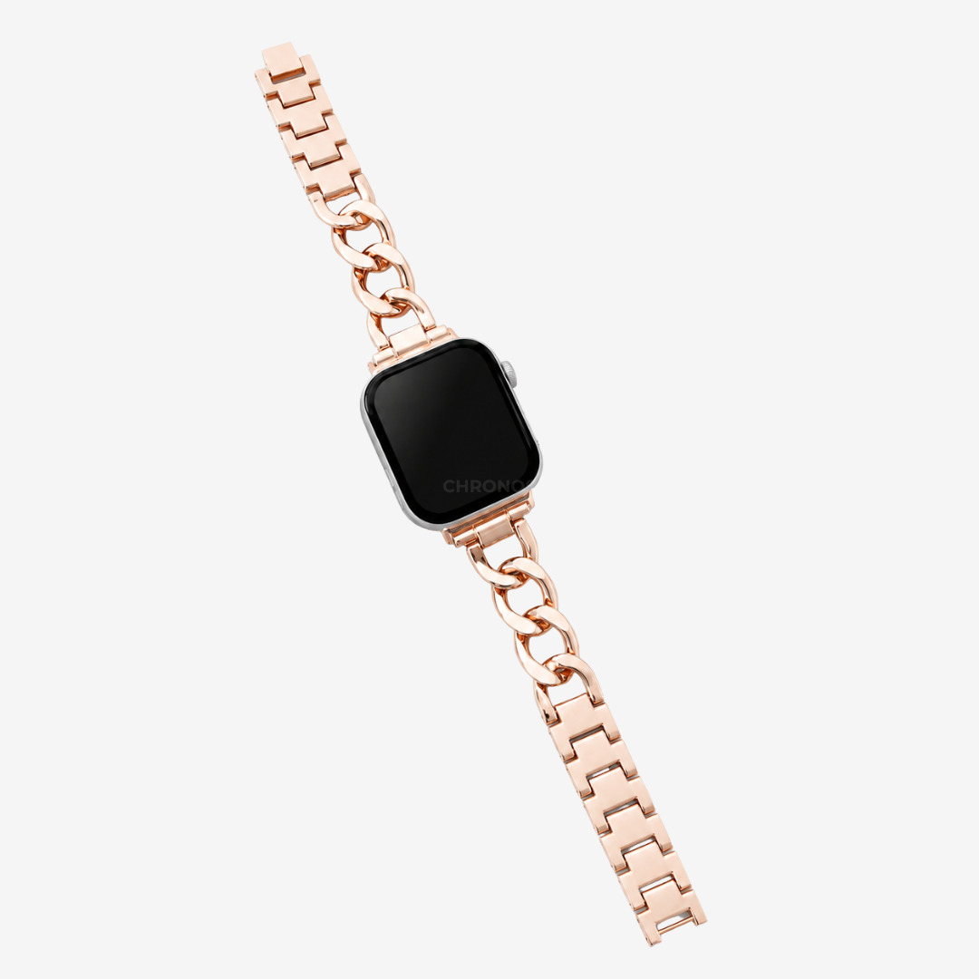 Luxury Bracelet for Apple Watch - Rose Gold / 44mm/45mm/46mm/49mm - Watch Band