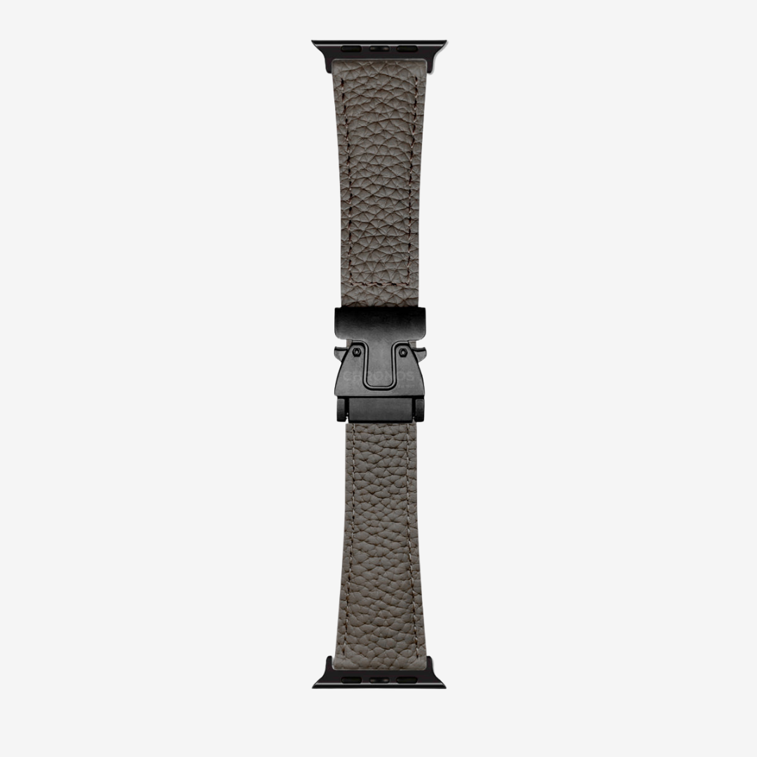 Magnetic Buckle Leather Strap For Apple Watch - Watch Band