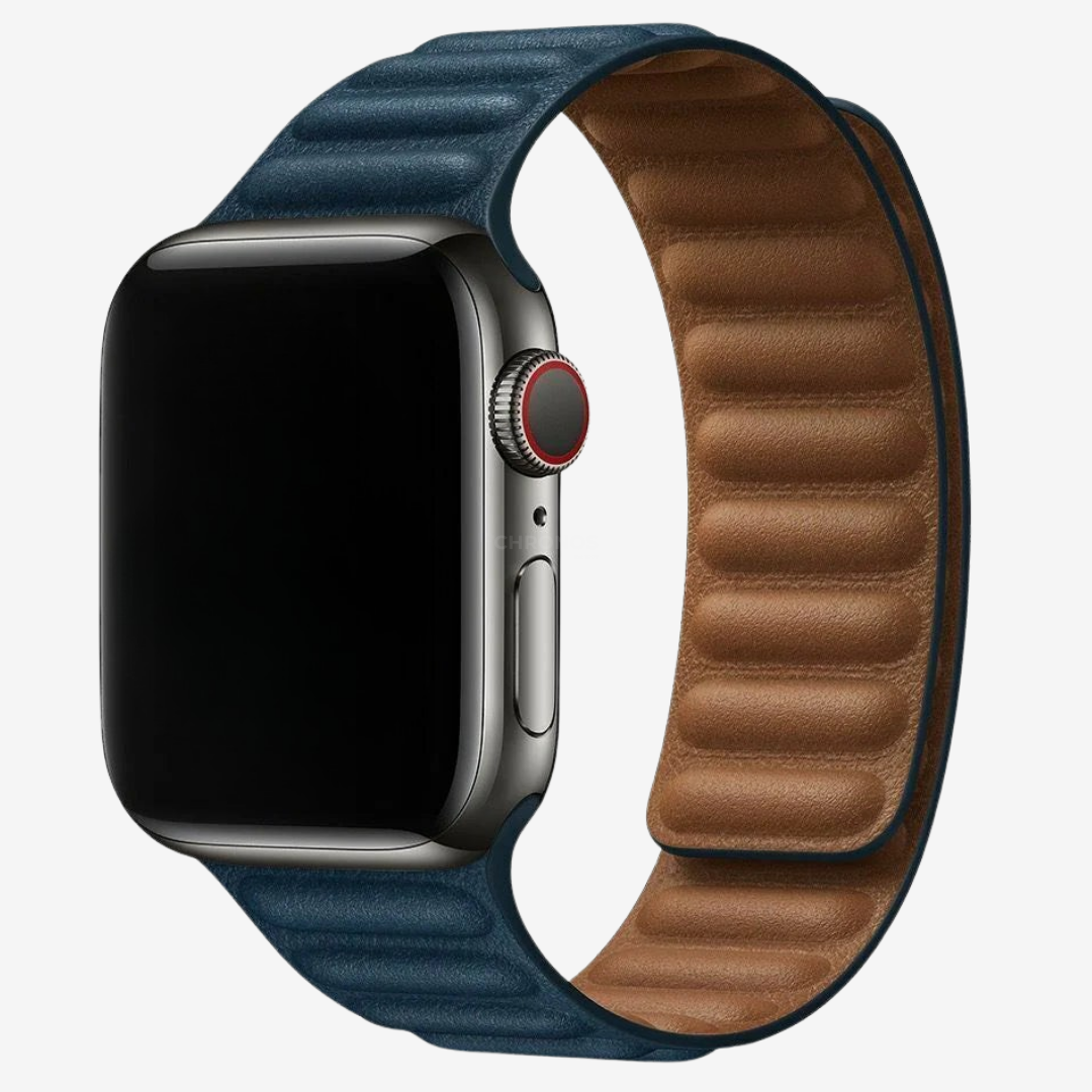 Magnetic Leather Link Band - Watch Band