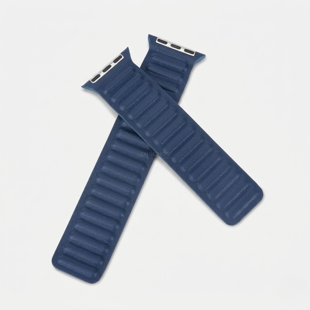 Magnetic Leather Link Band - Watch Band