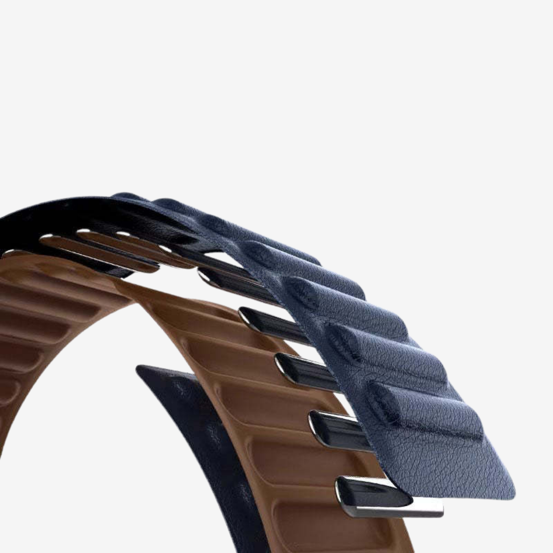 Magnetic Leather Link Band - Watch Band