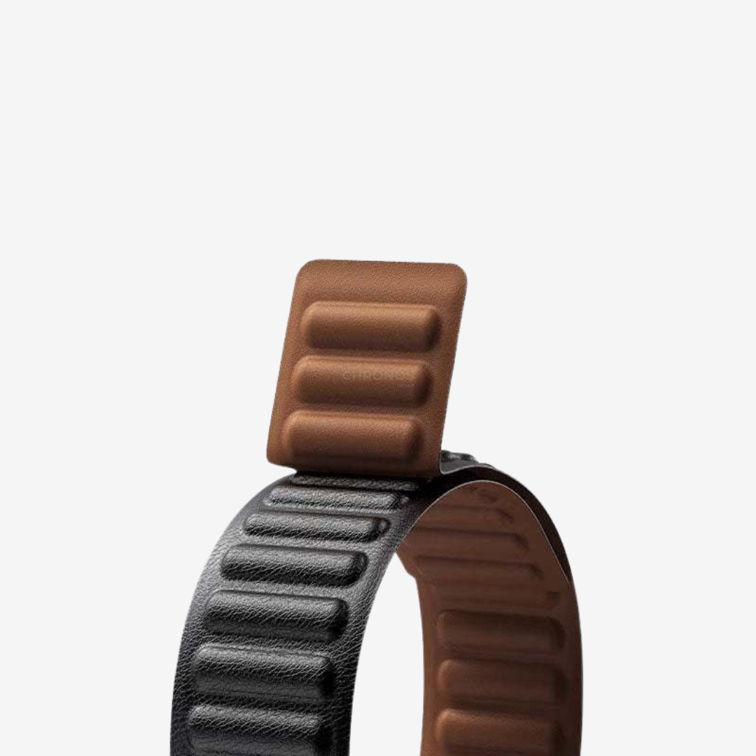 Magnetic Leather Link Band - Watch Band