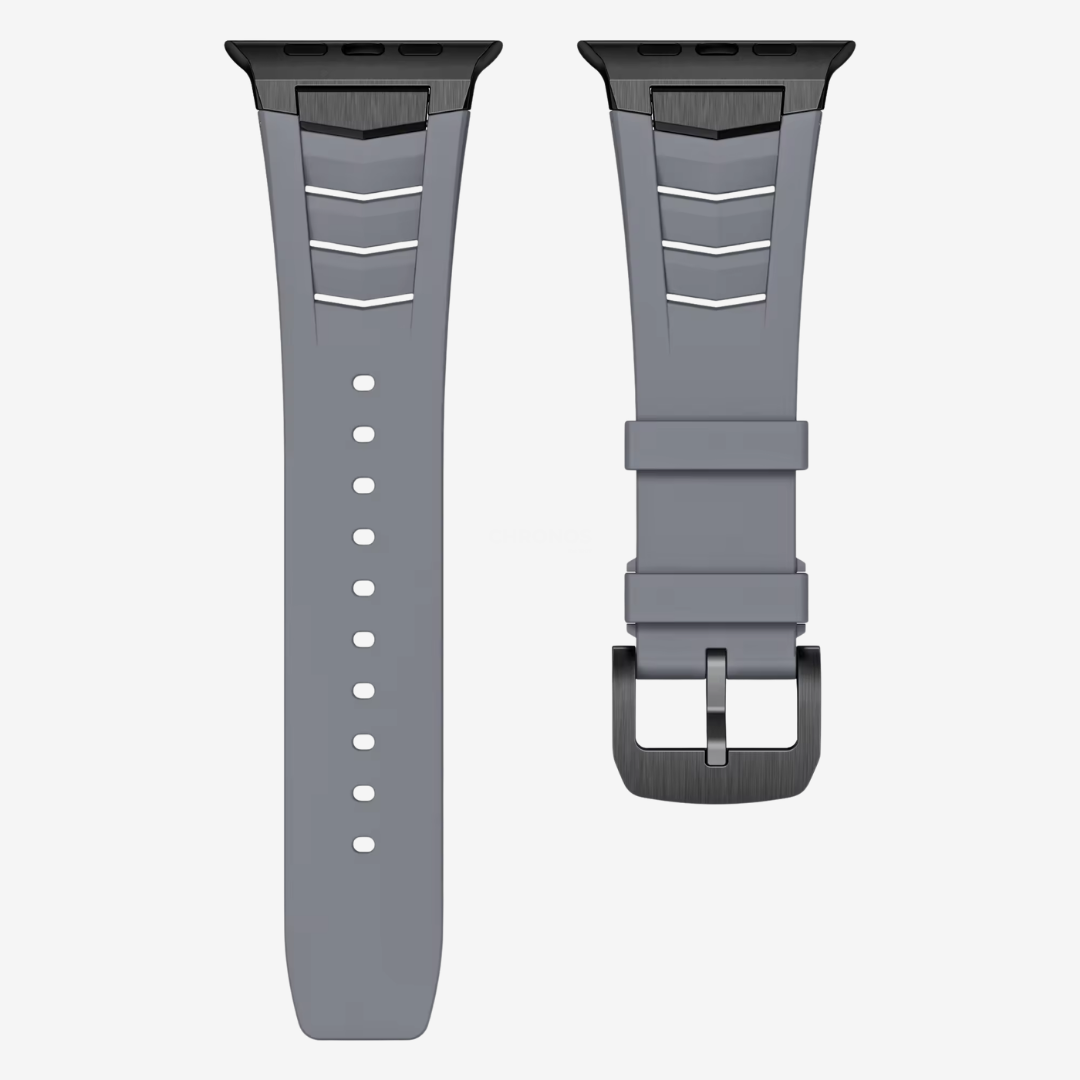 Mecha Fluororubber Band For Apple Watch - Watch Band