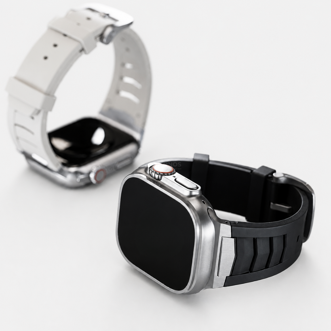 Mecha Fluororubber Band For Apple Watch - Watch Band