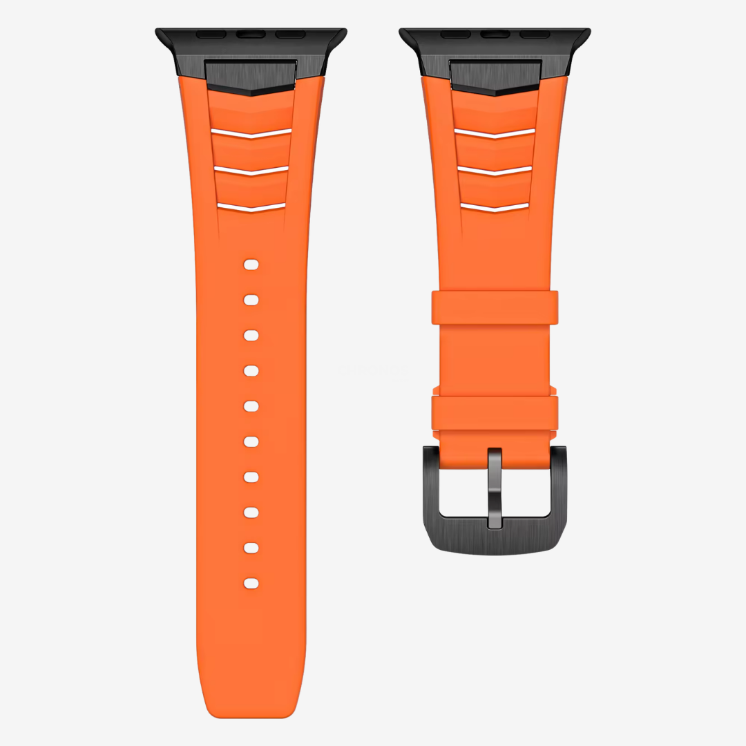 Mecha Fluororubber Band For Apple Watch - Watch Band